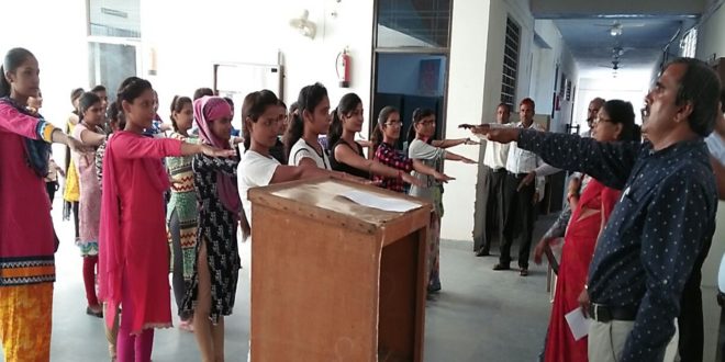 gandhi jayanti - girls college event
