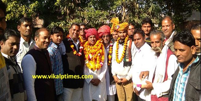 Won Election district president Mali society Sawai Madhopur defeated candidate elected dedicated victory