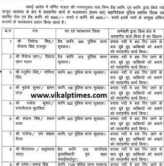 Banas Bus Hadsa Police reward Head Constable cash reward jawans saved many lives cold water like ice history of Sawai Madhopur painful incident bus