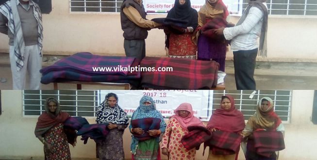 Blanket Distribution Jamaat-e-Islami Hind needy people Humayun Welfare Foundation Delhi Society For Bright Future Sawai Madhopur families