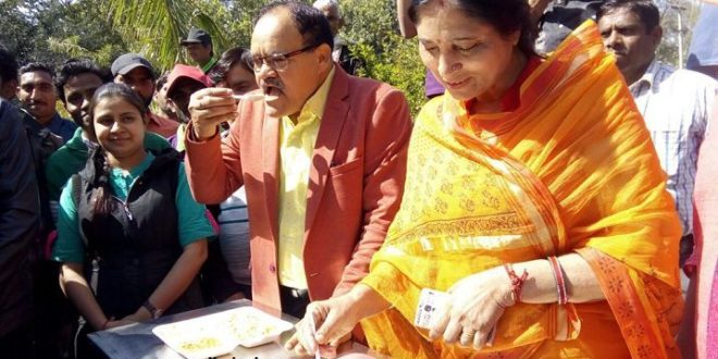 Annapurna Kitchen Inaugration Chiefminister #good initiative breakfast lunch dinner facility food needy poor people vasundhararaje launched collector citycouncil