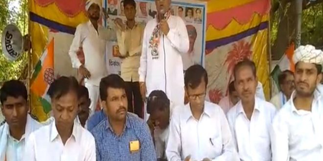 Congressional row over rules of SC 3 SC ST Congress protest Gangapur city Sawai Madhopur