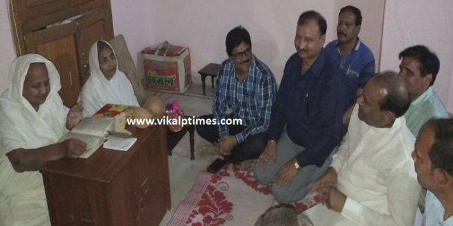 Kota MP from Aryika gets blessings BJP Rajasthan Sawai Madhopur