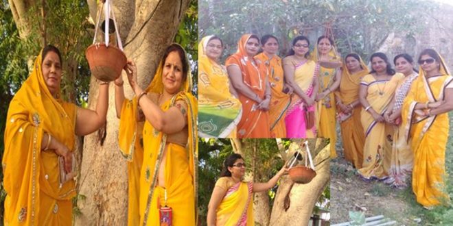 Gautam Mahila Society organized birds arrange water soical work goodjob