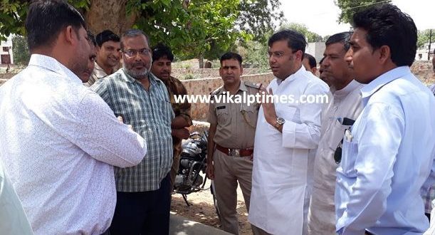 Boring work started again Junking Department water waterislife Rajasthan Congress it cell secretary