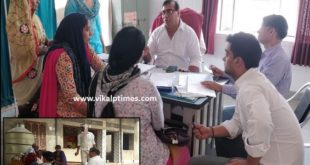 District level officials inspected Khandhar block Sawai Madhopur Rajasthan
