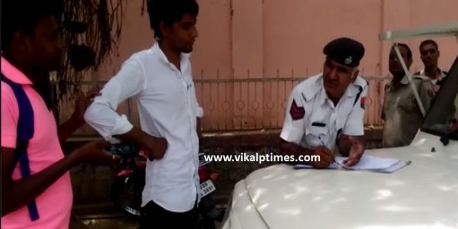 Traffic Police Cut Invoice Helmet District Collector SP SawaiMadhopur Instructions rule aim making awareness helmets