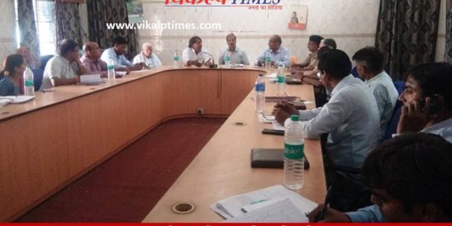 Collector meeting preparations possible visit Chief minister Vasundhara Raje Rajasthan