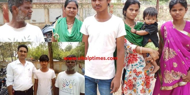 Missing boys Dehli found Sawai Madhpur Tears Family joy happy eyes