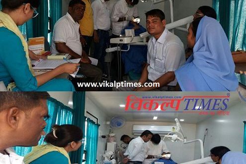 Treatment teeth children villagers Dental Van