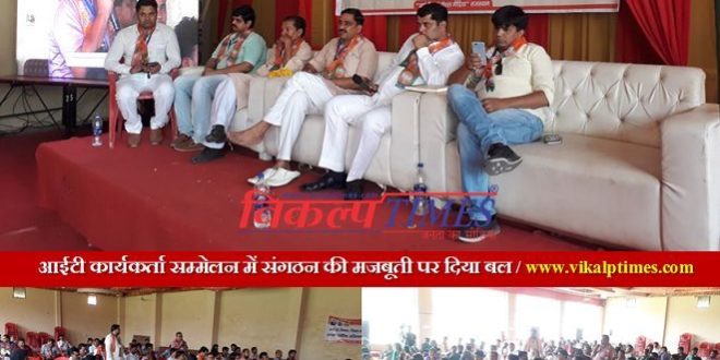 BJP it workers conference strengtheningorganization