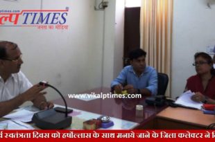 Instructions given District collector celebrate National Festival Independence Day joyful celebration