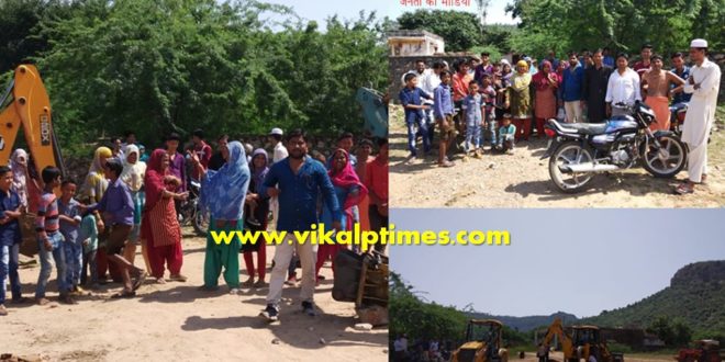 people stop pipeline work Water Problem