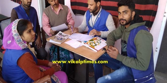 Sampark helpline worker monthly meeting