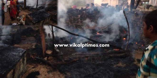 Terrible fire electric wire short circuit