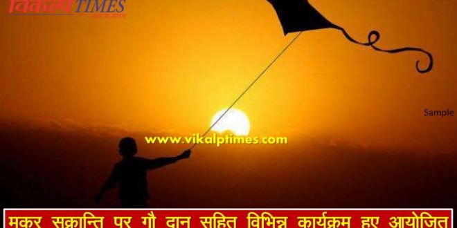 Various events organized Makar Sankranti Festival