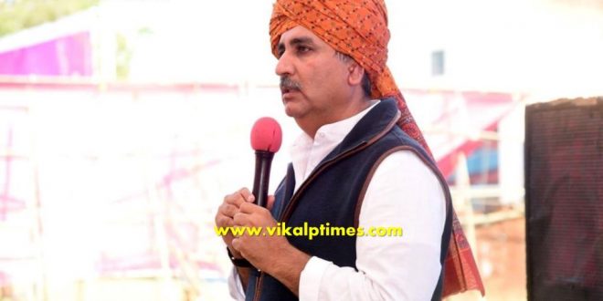 Revenue Minister Harish Chaudhary tour sawai madhopur 25 February