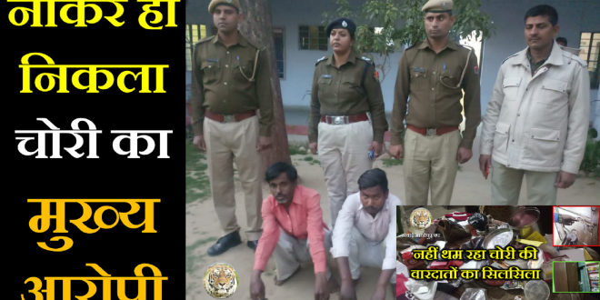 Thief arrested house Servant