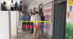 District Collector inspection Logistics Office sahunagar Government High Secondary School sawai madhopur