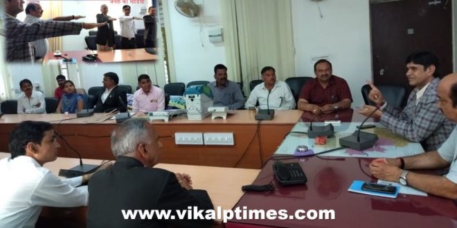 District Election Officer oath lawyers 100% voting