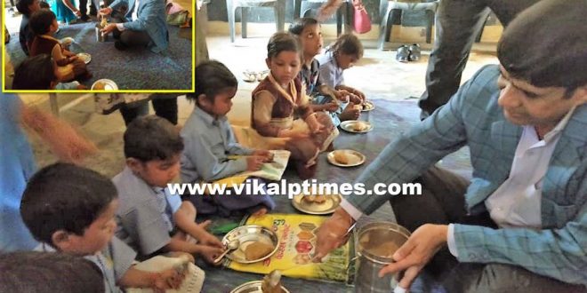 Sawai Madhopur Collectors initiative Nutritious breakfast school going kids