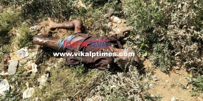dead body found lathiya drain