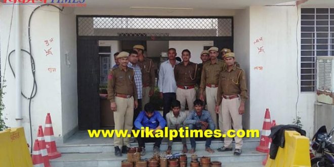 police arrested two accused power transformer theft