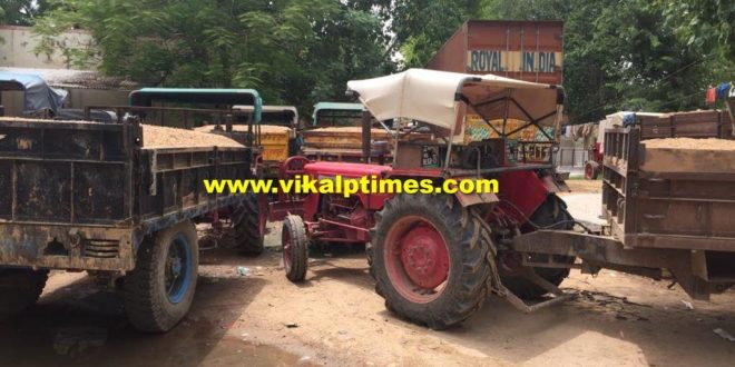 Big action illegal gravel mining bonli police