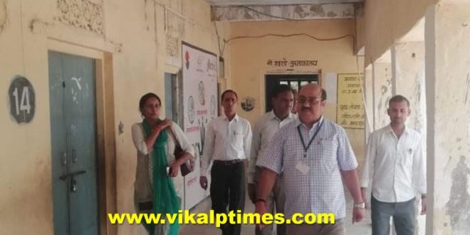 Deputy District Election Officer inspected polling booth