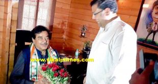 MLA Danish Abrar invited Shatrughan Sinha visit Sawai Madhopur
