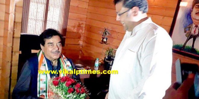 MLA Danish Abrar invited Shatrughan Sinha visit Sawai Madhopur