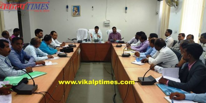 Sector officials meeting sawai madhopur