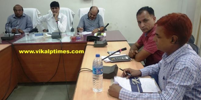 District level coordination committee meeting organized birth control