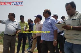 Central team water force campaign field visits