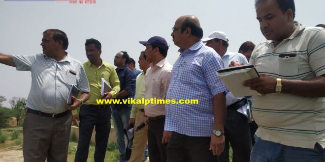 Central team water force campaign field visits