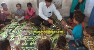 Collector fed nutrition food school children bhadoti sawai madhopur