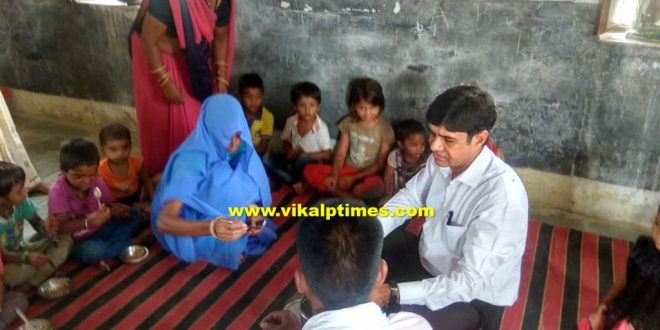 Collector fed nutrition food school children sawai madhopur
