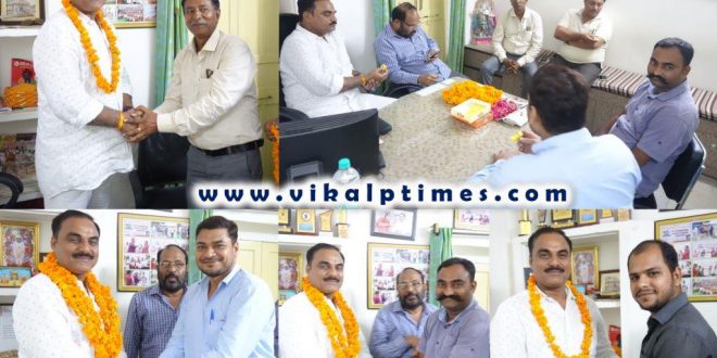 Ifwj sawai madhopur unit welcomed state president ifwj rathore