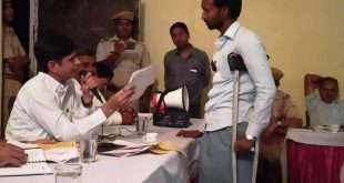 Collector listened people's problems night chaupal