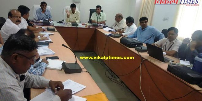 District Health Committee meeting organized sawai madhopur