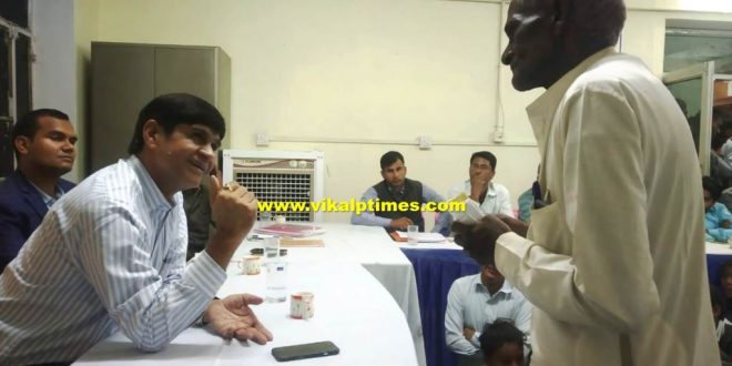 Collector and Superintendent of Police listened to the problems of villagers