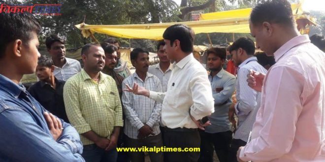 Collector did inspection Bajaria vegetable market sawai madhopur