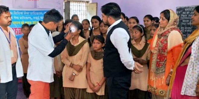 Conducted free health test bamanwas sawai madhopur