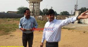 District Collector inspected the stadium sawai madhopur