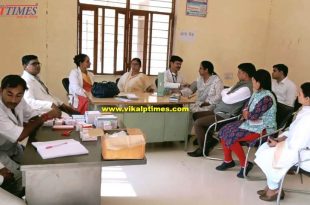 Eye checkup health test camp organized sawai madhopur