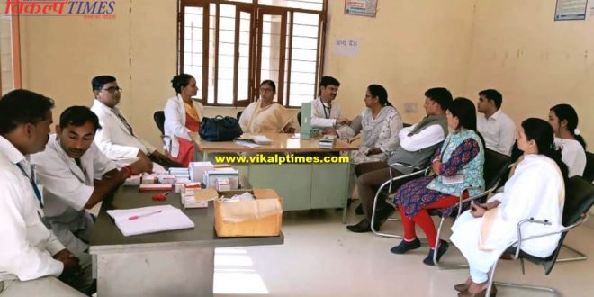 Eye checkup health test camp organized sawai madhopur