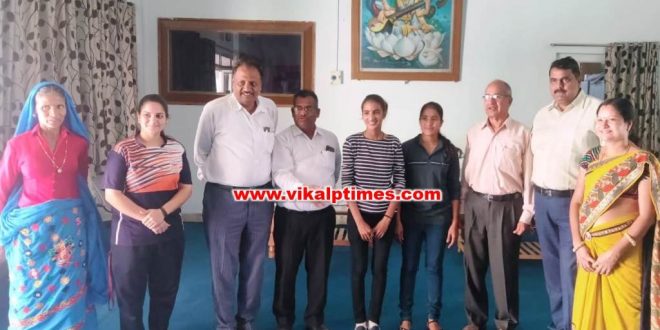 Selected Inter University team from gangapur