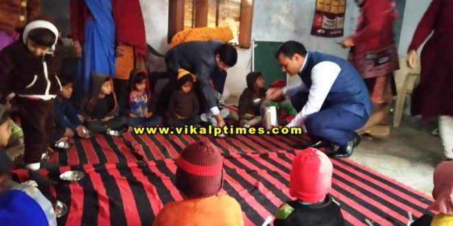 Collector sp fed nutrition food aganwadi childrens
