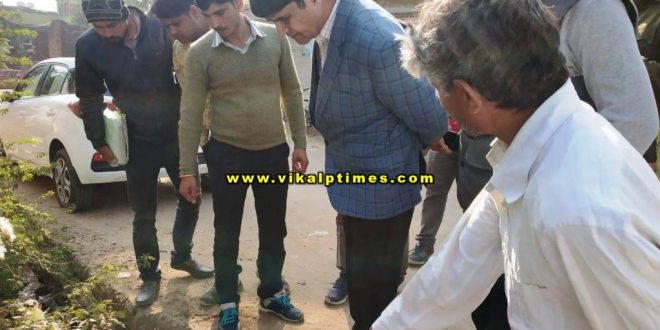 Collector goes surprise inspection sawai madhopur