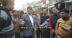 Collector inspects sewerage work sawai madhopur